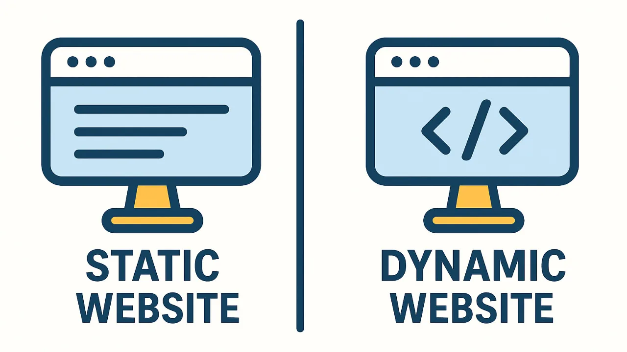 static vs dynamic website