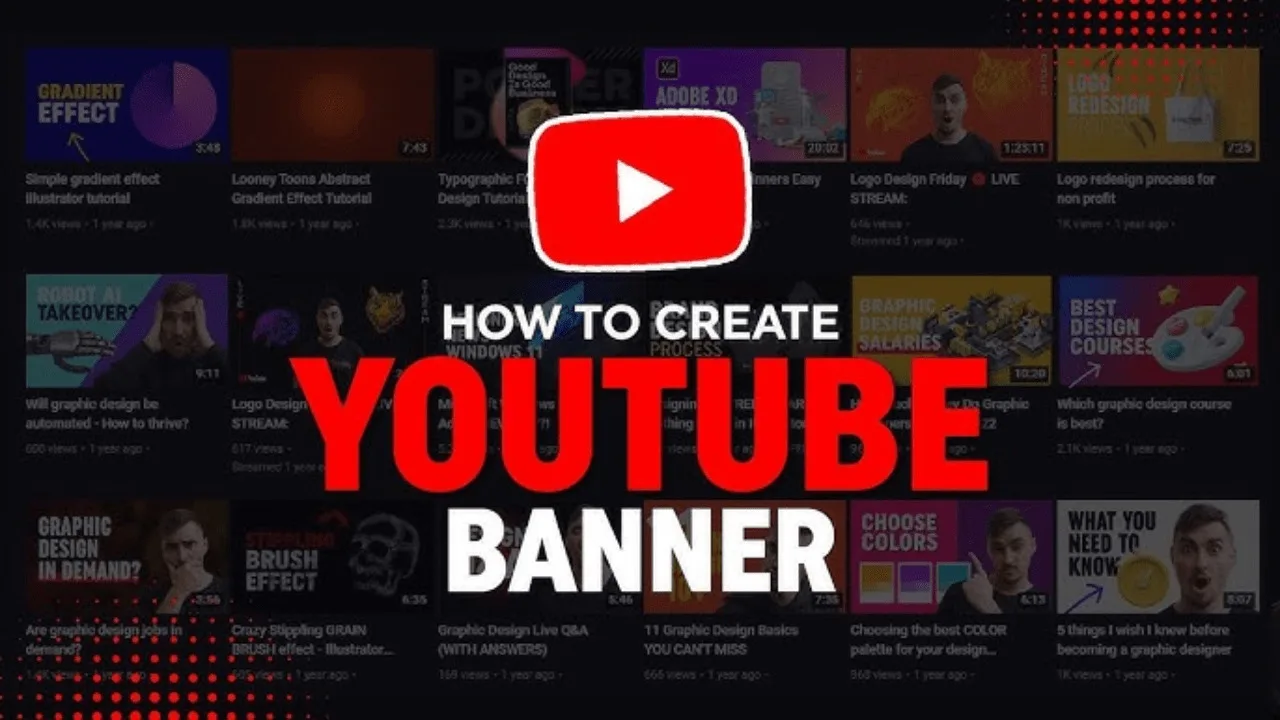 How to Create the Perfect Banner for YouTube Channel in 2025