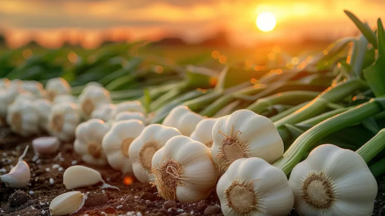 garlic farming