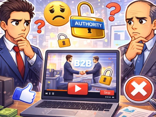 Why Video Ads Fail in B2B: Understanding the Authority Gap Problem