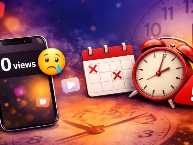 Why Reels Are Not Getting Views: Posting Time Mistakes That Are Killing Your Reach