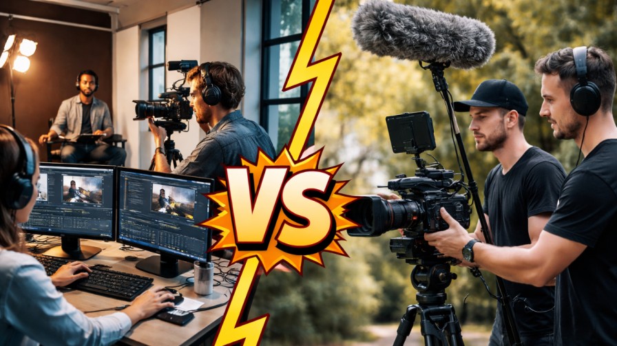 In-House vs Outsourced Video Production