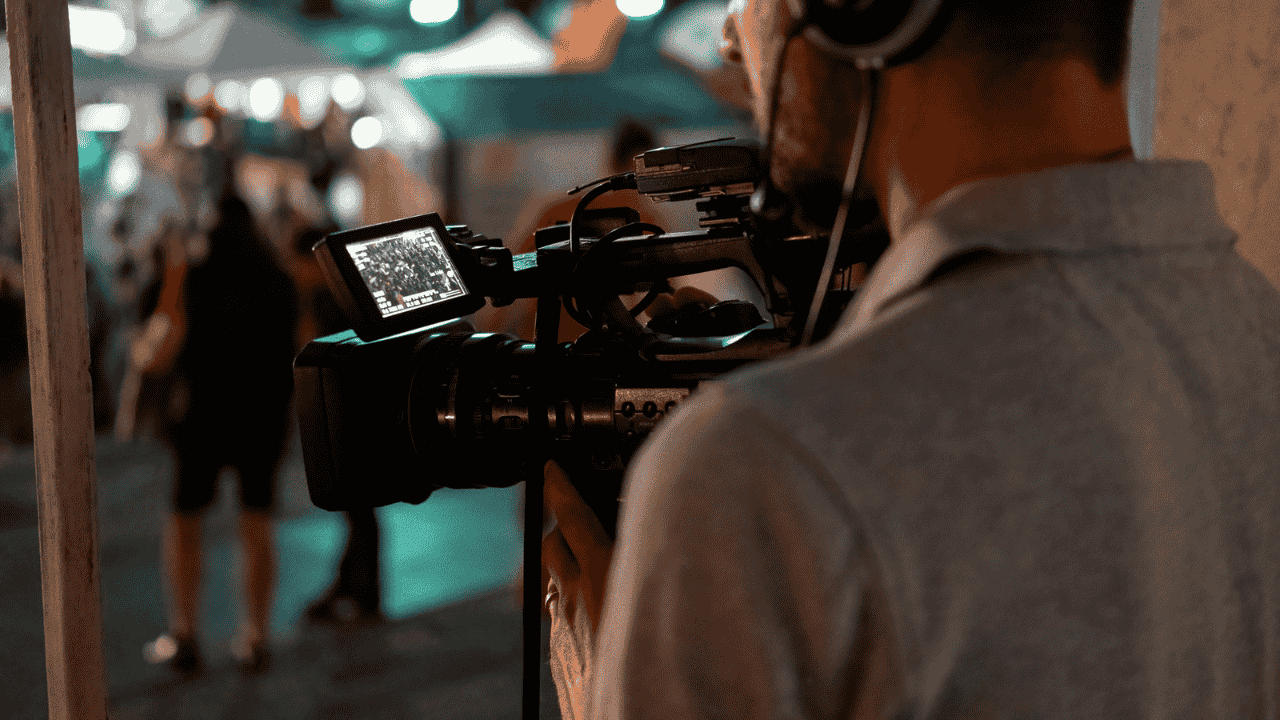 Video production, camera, studio