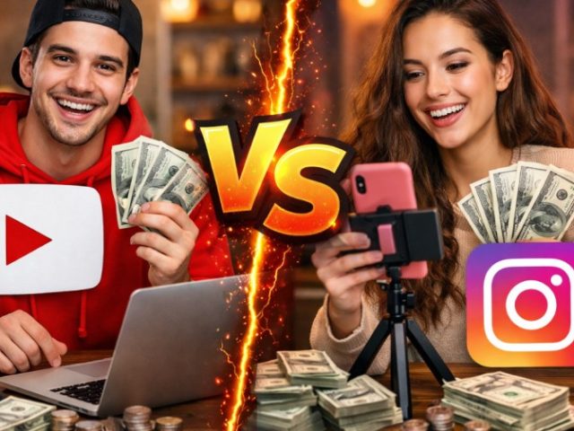 YouTube vs Instagram: Which Pays More for Small Creators Under 10K Followers