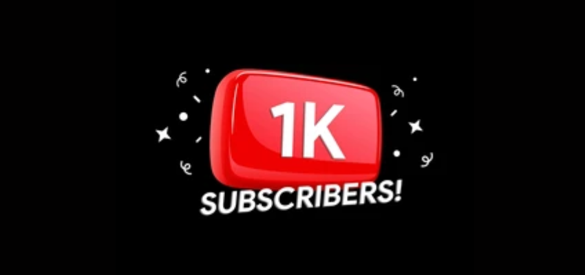 YouTube 1K Followers