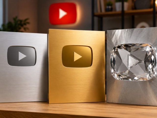 YouTube Creator Award: Celebrating Milestones with Play Buttons