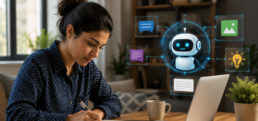 AI Caption Generator vs Copywriter