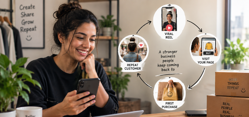 Viral Reel to Repeat Customer
