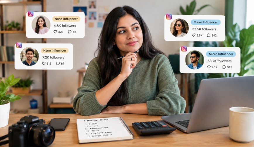 Micro Influencer Rates in India