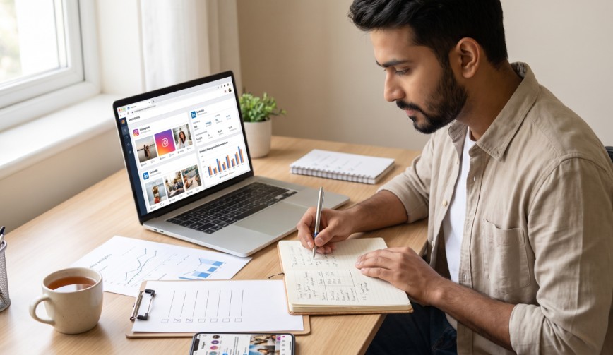 Social Media Competitor Analysis Template